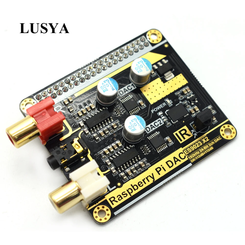 Lusya объемный режим Raspberry Pi DAC 3B + HIFI Двойное декодирование I2S B3 003|Усилители