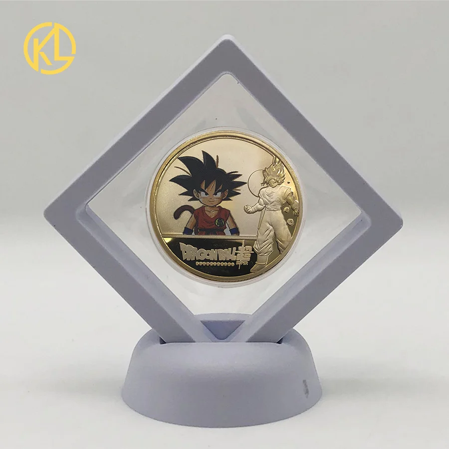 DBZ03 KL Dragon Friez Ball Z позолоченные Коллекционные монеты, японские монеты, набор, подарок, Прямая поставка - Цвет: DBZ03
