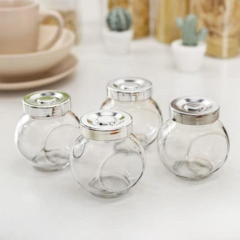 

A set of cans for bulk products 200 ml "Shine", 4 pcs