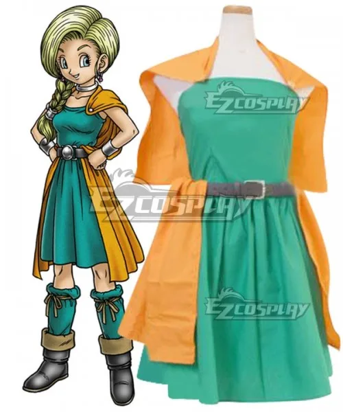 Dragon Quest V Mano Della Sposa Celeste Bianca Abito Da Ragazza Abito Da Festa Di Halloween Set Outfit Festival Cosplay Costume E001