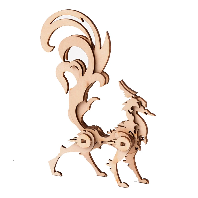 3d wooden puzzle animals