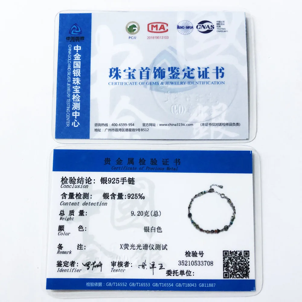 A Journey to Paradise Bracelets 2020 New Colourful Link Chain 925 Sterling Silver Fashion Jewelry Boho-inspired Gift For Women - Image 6