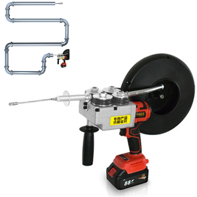 

Lithium Battery Stringing Machine 40m/Min Fully Automatic Electrician Electric Steel Wire Dark Line Pull Line Wire Guide Tools