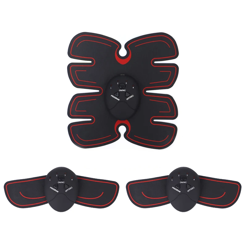 6 Modes Smart Abdominal Muscle Household Trainer Sticker Gym Body Sculpting Massager Stimulator Pad Arm Sports Stickers