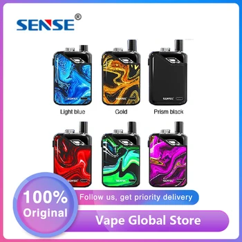 

Pod System Sense Orbit TF Pod Vape Kit with 1100mAh Battery 3ml Refillable Pod for DL & MTL E cig VS Drag Nano/ Minifit/ Kubi