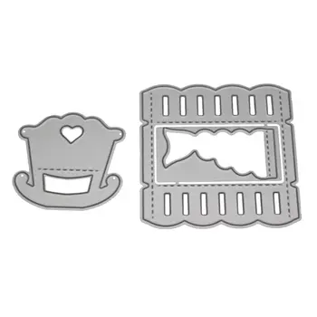 

3D Baby Cot Metal Cutting Dies Stencil DIY Scrapbooking Album Stamp Paper Card Embossing Craft Decor