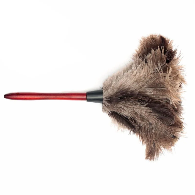 Горячая Антистатическая тряпка перо щетка для очистки пыли инструмент с деревянной ручкой NDS