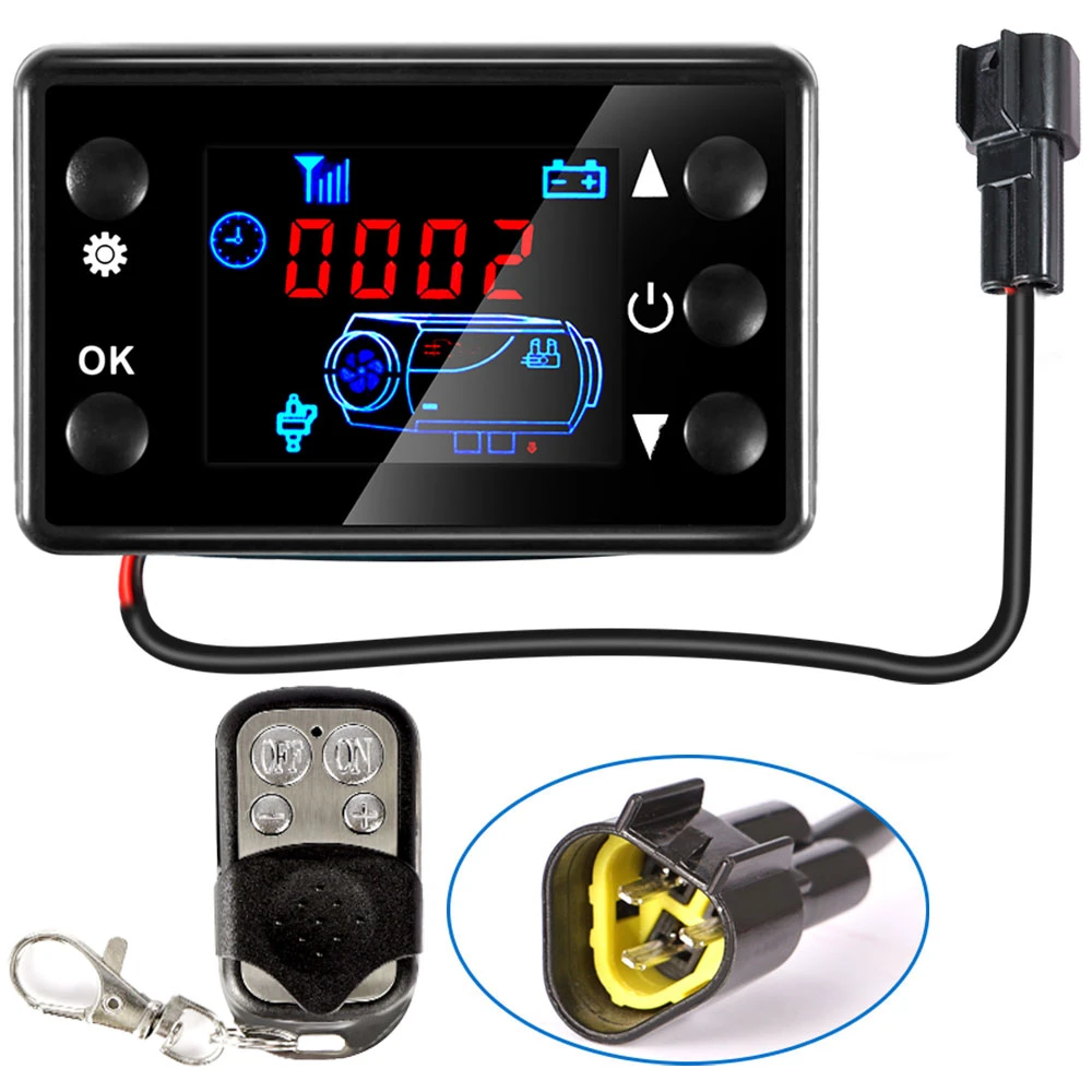 Universal 12V/24V LCD Monitor Switch+Remote Control Accessories For Car  Track Diesels Air Heater Parking Heater Controller Kit|A/C & Heater  Controls| - AliExpress