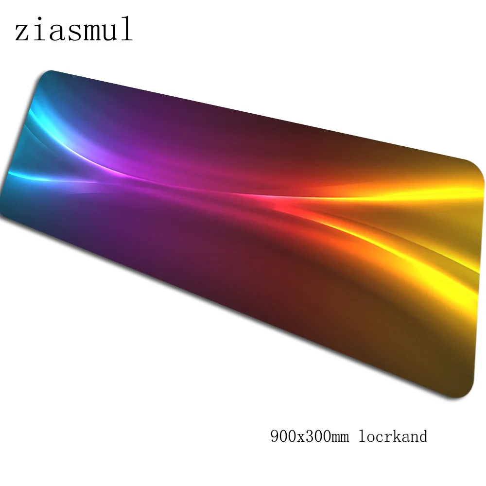 Rgb коврик для мыши 90x30 см компьютерный коврик для мыши 3d padmouse большой xl Коврик Для Мыши Эргономичный гаджет офисные настольные коврики - Цвет: Size 900x300x2mm