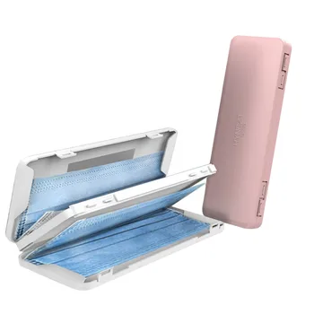

Portable Dustproof Double-Layer Moisture-proof Storage Box Mask Case Storage Box Mirror Band-aid Bill Temporary Storage Folder