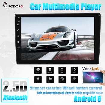 

Potofo 9'' HD Touch screen Autoradio Multimedia Player 2.5D Touch Screen Auto audio Auto Stereo MP5 Mirror link Bluetooth FM