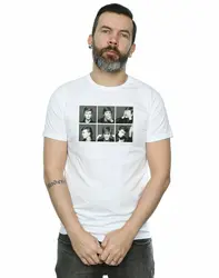 Футболка с изображением коллажа Дэвида Боуи для мужчин, подарок, забавная футболка
