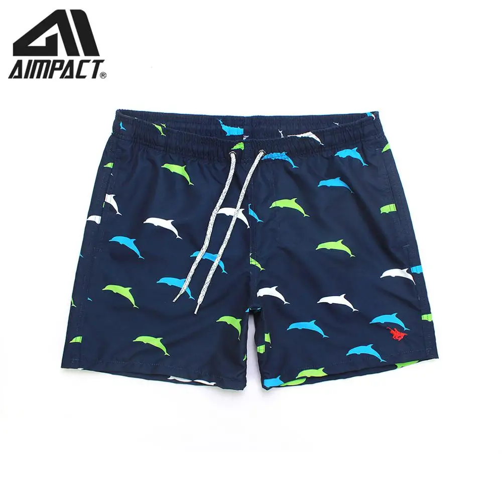 Tropical Summer Holiday Beach Swimming Short Trunks Fast Dry Men's Swimming Beach Surf Shorts Casual Fashion Male Hybird Shorts