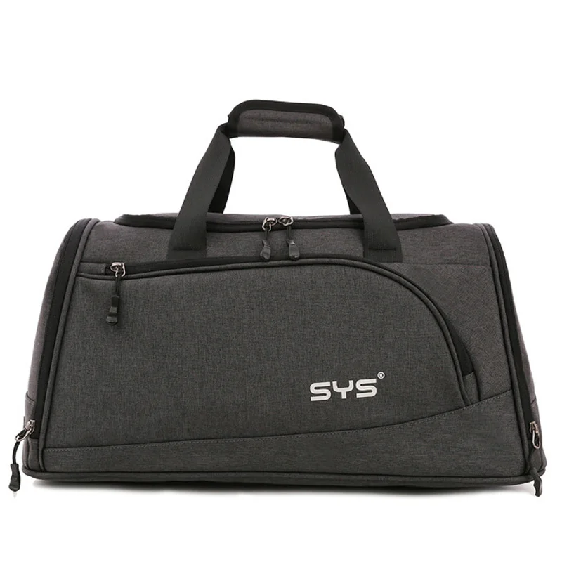 AoLuHeng Sport Sporttas Mannen BAGGAGE плунжезак тренировка фитнес Schoudertas met Schoenen Zak Водонепроницаемый Открытый Reizen Handtas - Цвет: Черный