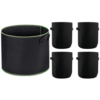 

11 Pack 7 Gallon Potato Grow Bag, Garden Planting Bags Earth Boxes for Vegetables,Felt Pot Gg Bags