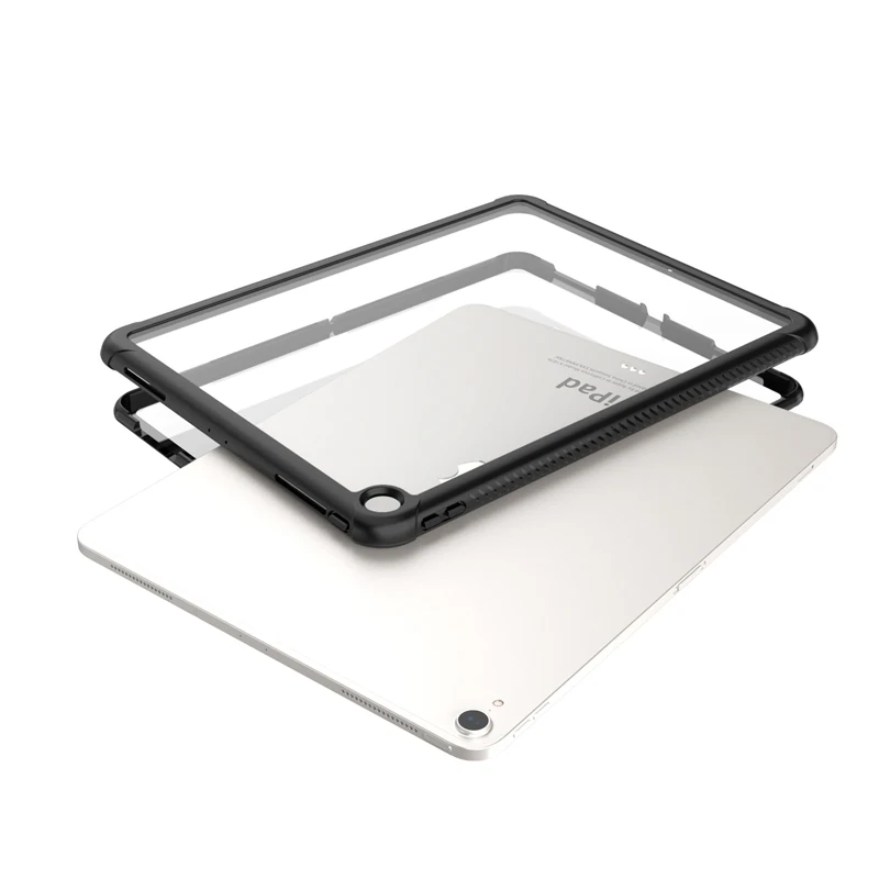 Мягкий чехол из ТПУ для iPad Pro 12,9, чехол с защитой от снега от ударов 360, полная защита с сенсорным ID, Чехол для iPad Pro 12,9 дюйма Coque