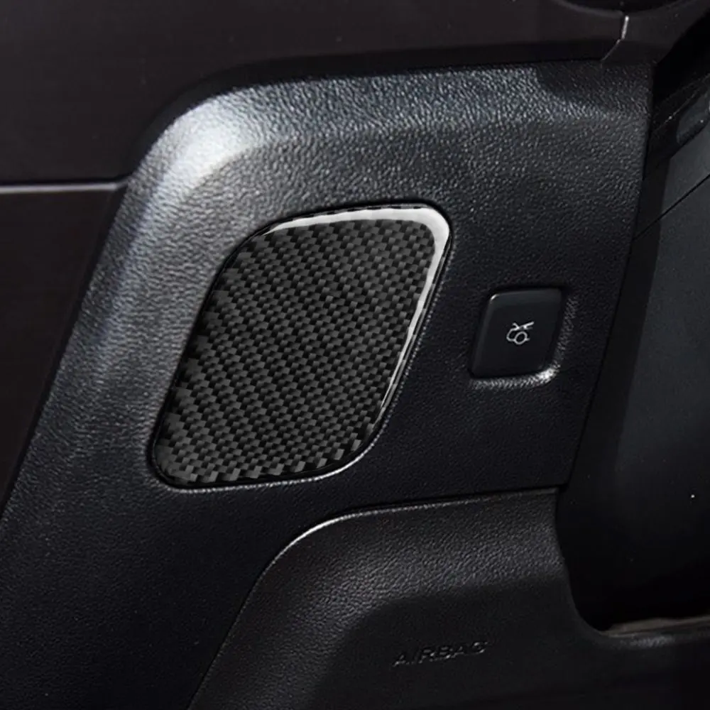 Для Ford Mustang автомобильный Стайлинг авто аксессуары скорость полета углеродное волокно водительская позиция коробка для хранения наклейка