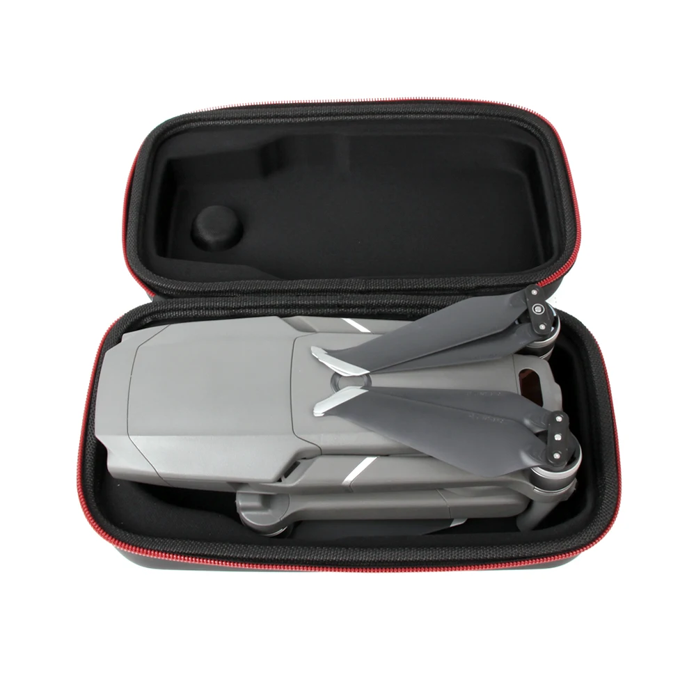Buy Portable PU Drone Bag waterproof Wear Resistant Storage Box Mini Carrying Case for Mavic 2 Pro/Zoom Drone Body Remote Controller
