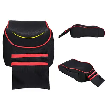 

Universal Soft Car Vehicle Central Armrest Box Cover Pad Heighten Cushion with Pockets wear-resistant маска камера заднего вида