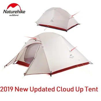 

Naturehike Upgraded Cloud Up Series 1 2 3 Person Ultralight Camping Tent Outdoor Camp Equipment Nature Hike New Version