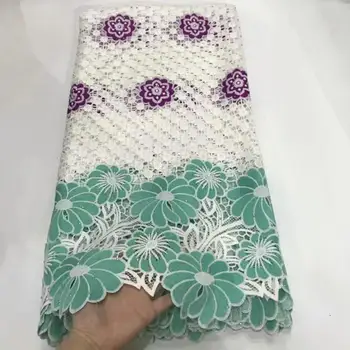 

Madison Best Selling Women Dress Guipure Cord Lace Fabric High Quality Embroidered Fabric DIY Trim Sewing African Lace Fabric