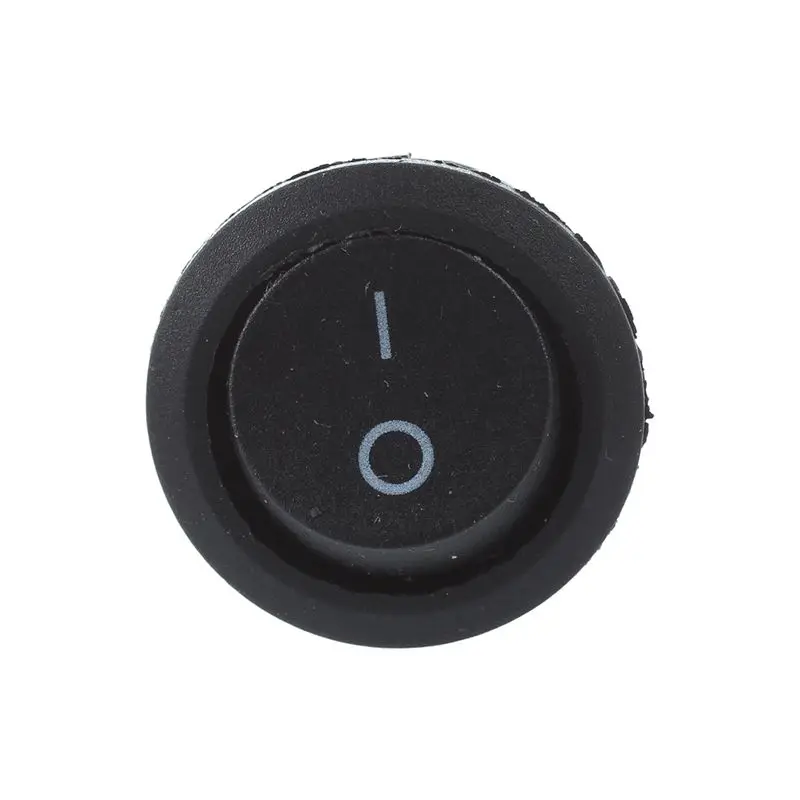 20 шт AC 250 V/6A 125 V/10A 2-контактный SPST I/O Панель крепление лодка кулисный переключатель
