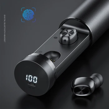 

B9 TWS 5.0 Bluetooth Earphone 8D Stereo Smart Touch Control Wireless Earphones In-ear Waterproof Headset With Led Display