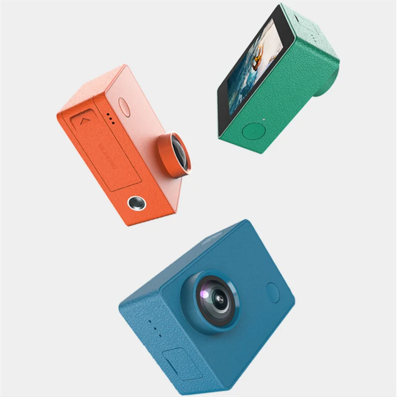 Xiaomi SEABIRD 4 K/30fps 720P 12Mp Спортивная Экшн-камера маленькая камера Wi-Fi приложение управление 145 градусов Водонепроницаемый Дайвинг несколько снимков