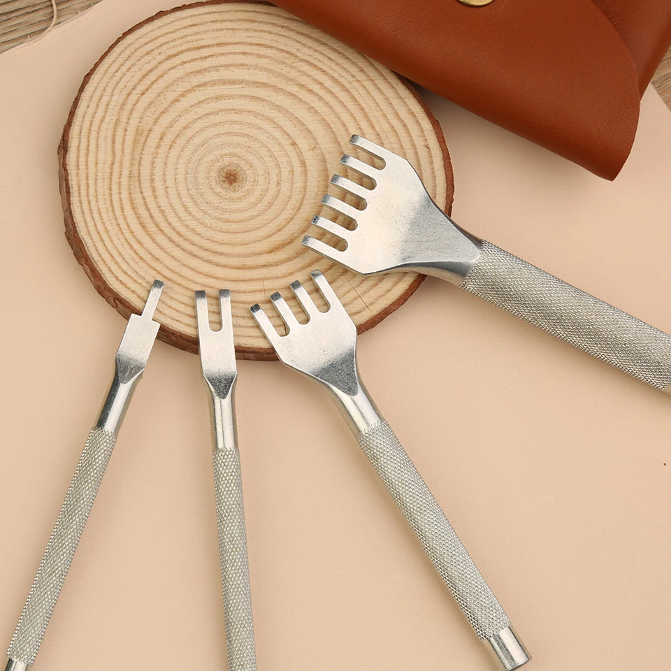 Description Picture 4 of itemIMZAY Leather Manual Sewing Machine Speedy Stitcher Leather Sewing Tools Kit Leathercraft Punching Groover Tools Accessories Set