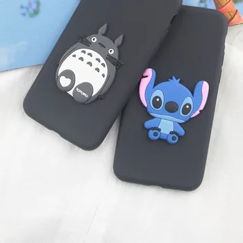 Перейти на Алиэкспресс и купить Милый чехол с рисунком Стича для Motorola Moto One Action Vision Marco X4 C Plus P40 Power P30 Note Z2 Play, чехлы для телефона Тоторо