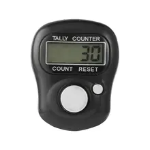 Mini Counter Ring 5-stellige LCD elektronische digitale Finger Hand Ring Tally