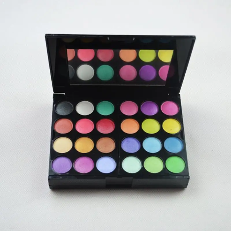 

24 Color Makeup Box Eyeshadow Pallete Highlighter Shimmer Make Pigment Cosmetics Up Kits Make-Up K1X2
