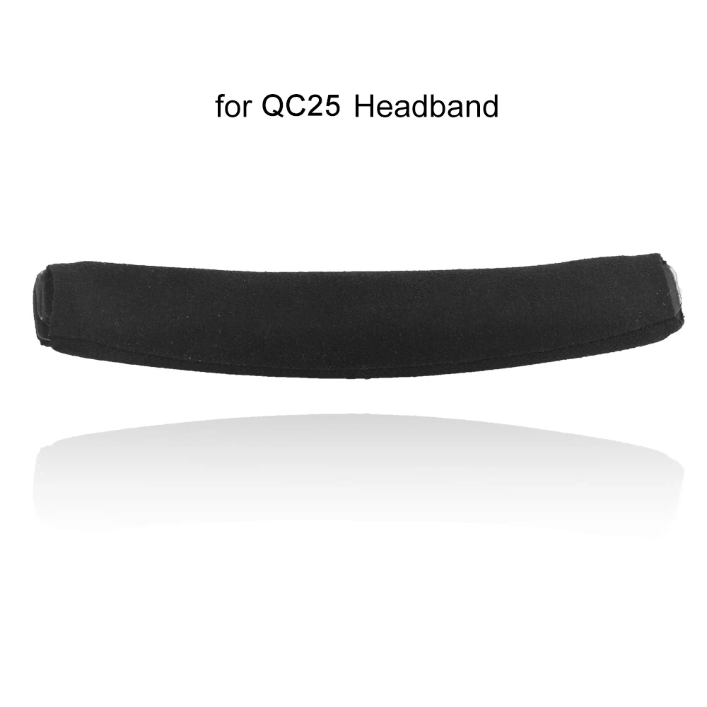 Черная кожа Замена оголовье головы луч подушки Pad для Bose Тихий комфорт QC 25 QC25 наушники гарнитура