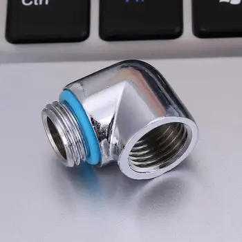 

G1/4 Inner Outer Thread Water Tube Elbow Converter PC Computer Water Cooling Accessories