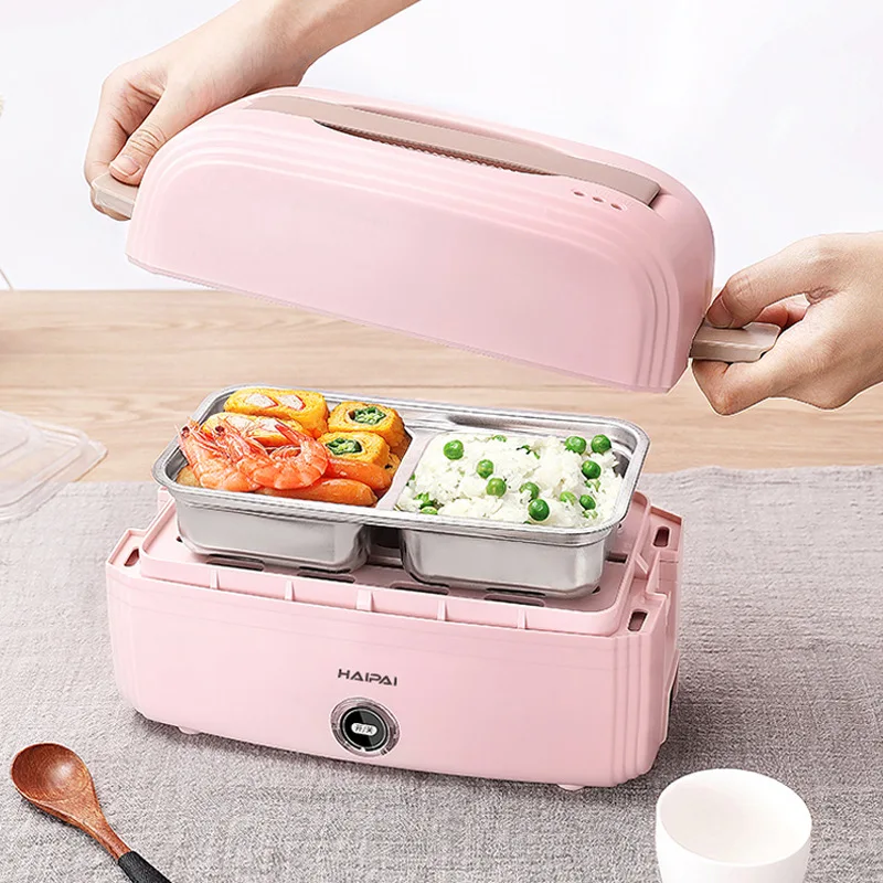 

Automatic Easy Chinese Food Cooking Machine Mini Electric Portable Heating Container Lunch Box Insulated Carrying Heating Rice