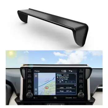 RUIYA 코롤라 자동차 GPS 네비게이션 선 쉐이드 바이저 커버, 눈부심 방지 비전, 자동차 인테리어 액세서리, 2017 2018 2019