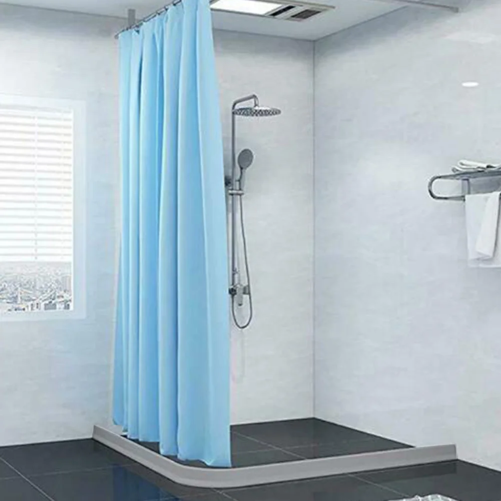 'The Best' Bathroom Silicone Water Stopper Strip Barrier Dam Dry Wet Separation 889 | Обустройство дома