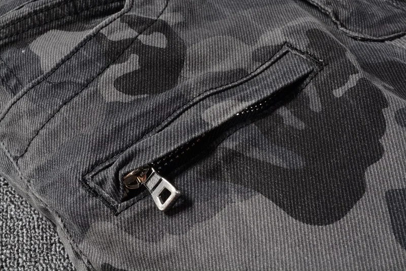 Camouflage gray jeans 6