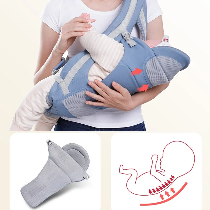 Эргономичный рюкзак MissAbigale, переноска для младенцев, слинг-кенгуру, переноска для детей 0-36 месяцев