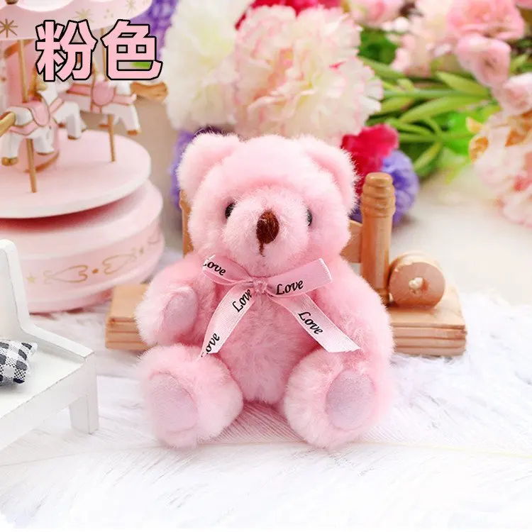 13 Cm Momo Bear 9-Color hun qing bear Cartoon Plush Gift Box Teddy Plush hun qing bear Plush Made in China