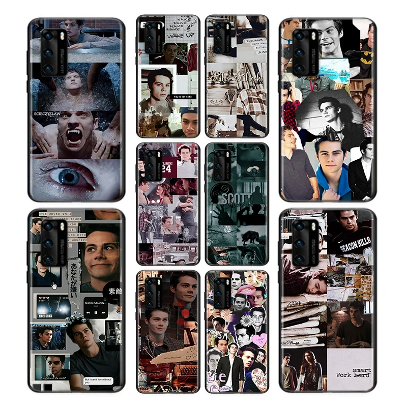Силиконовый чехол Dylan Oɻrien junior Wolf для Huawei P40 P30 P20 Pro P10 P9 P8 Lite RU E Mini Plus 2019 2017 мягкий