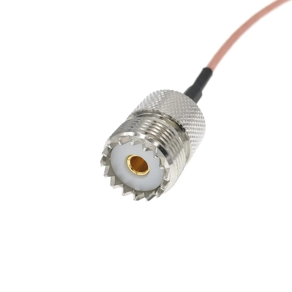 UHF SO239 Female To MCX Male 4