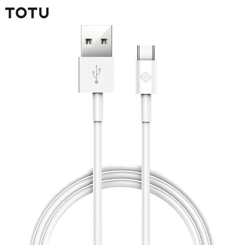 TOTU USB-C type-C зарядка+ передача TPE данных Кабель зарядного устройства для Iphone системы 2 м