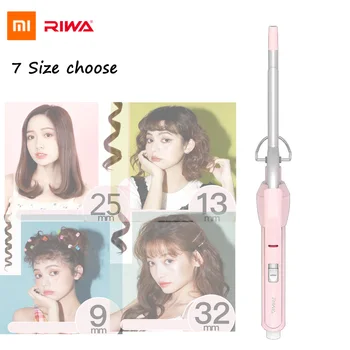 

Xiaomi Riwa Wool Curling Iron Stick Two Temperature Control Hair Crimper Curl Hair Styling Tools Wave Iron Tong 180/200 Celsius