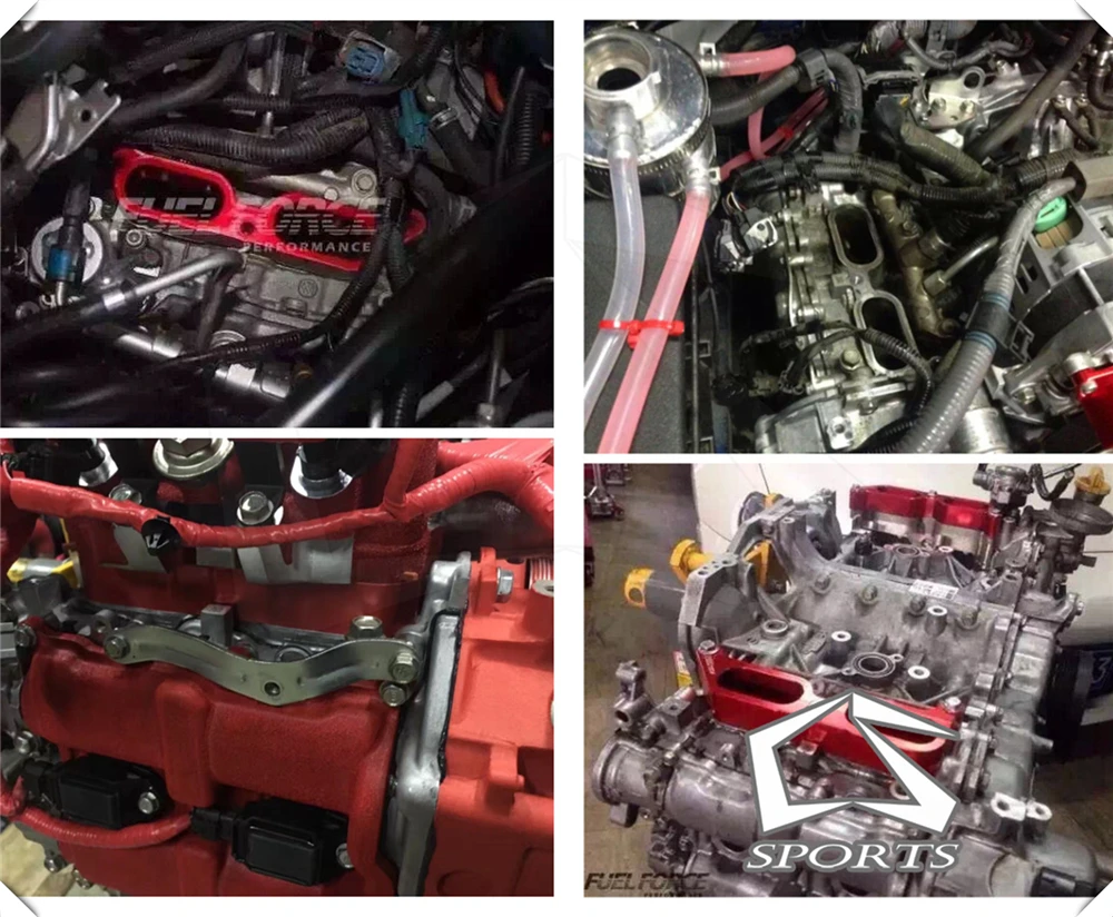 Алюминиевый впускной коллектор Распорки подходит для 13-17 Subaru BRZ Scion FR-S блок питания