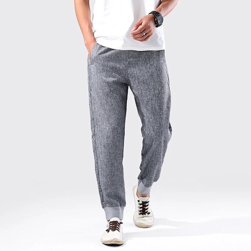Men Pants Hip Hop  Casual Harem Pants Men Jogger Pants Men Fitness Trousers Male Chinese Traditional Harajuku Summer Clothe