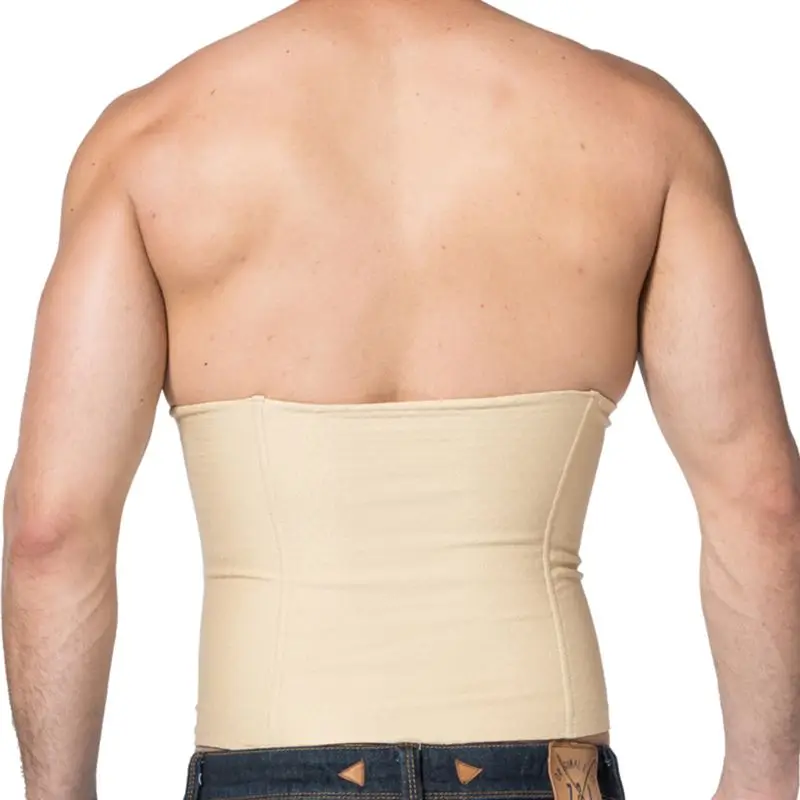 Mens Waist Trainer Slimming Belt with Adjustable Hooks Fat Burner Body Shapers Back Support Band Tummy Cincher Corset | Красота и