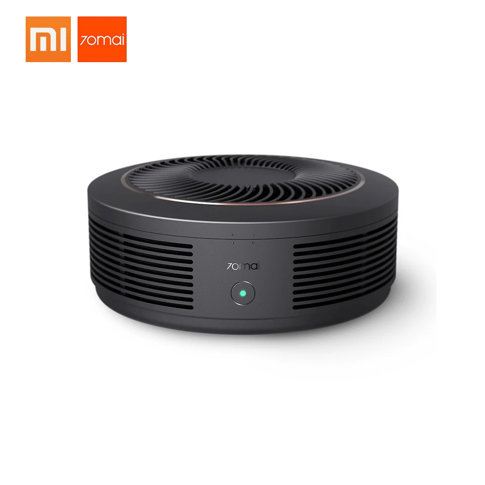 

Xiaomi 70MAI Car Air Purifier Pro PM2.5 Filter Sterilizer 52m3/h CADR Oxygen Bar Freshener Vehicle Air Cleaner Mute Purifier