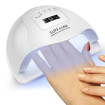 

LED Nail Lamp for 80W Manicure Nail Dryer Machine UV Lamp For Curing UV Gel Nail Polish With Motion sensing LCD Display