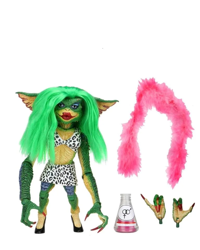 Neca Gremlin Ultimate Gamer Film Female Gremlin 2 Greta Action Figure Model Toys Collezione Originale